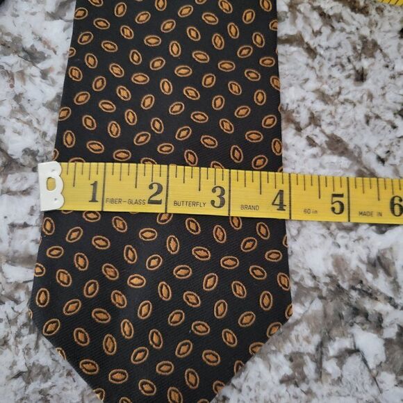Karl Lagerfeld mens tie 100% silk made USA - Picture 7 of 7